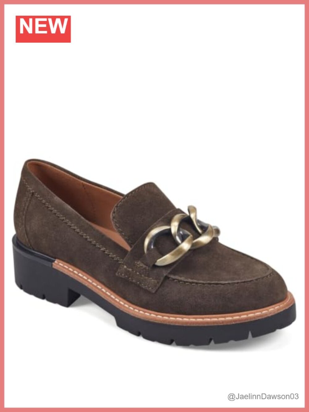 Earth Women's Zalor Leather Slip-on Walking Shoes Cushioned